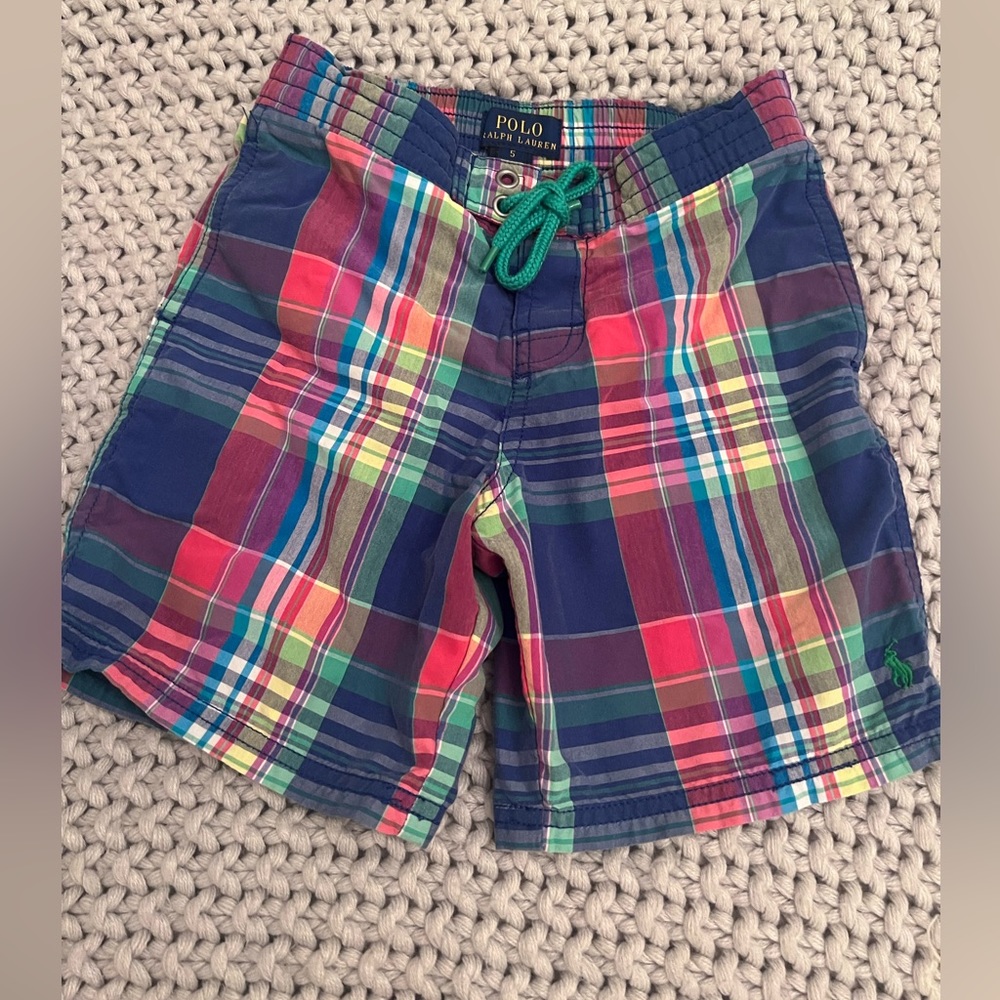 Ralph Lauren polo boys shorts. Size 5 great condition used ones